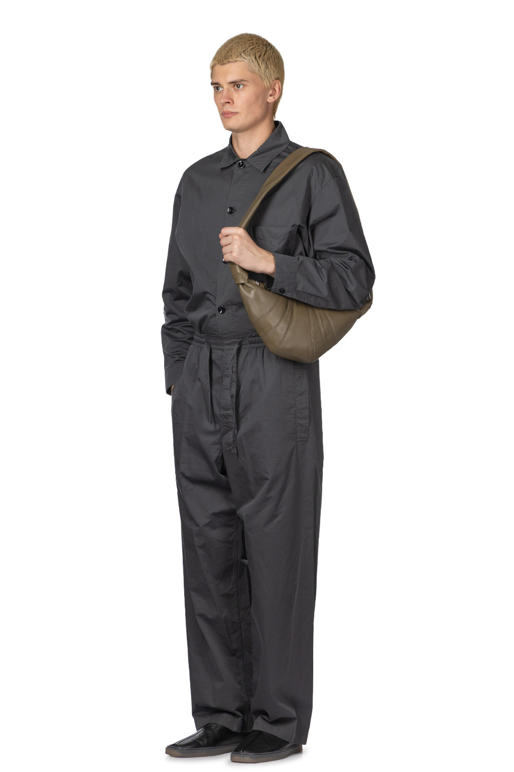 Lemaire - Pajama Pants - Carbon Grey 